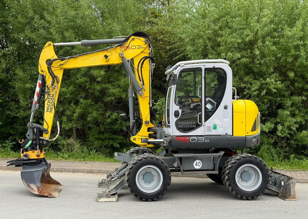 Wacker Neuson * Koparka Kołowa * Wacker Neuson 9503 * Rototilt * Bardzo Dobry Stan * - حفارة دولاب: صورة 4 Wacker Neuson * Koparka Kołowa * Wacker Neuson 9503 * Rototilt * Bardzo Dobry Stan * - حفارة دولاب: صورة 4