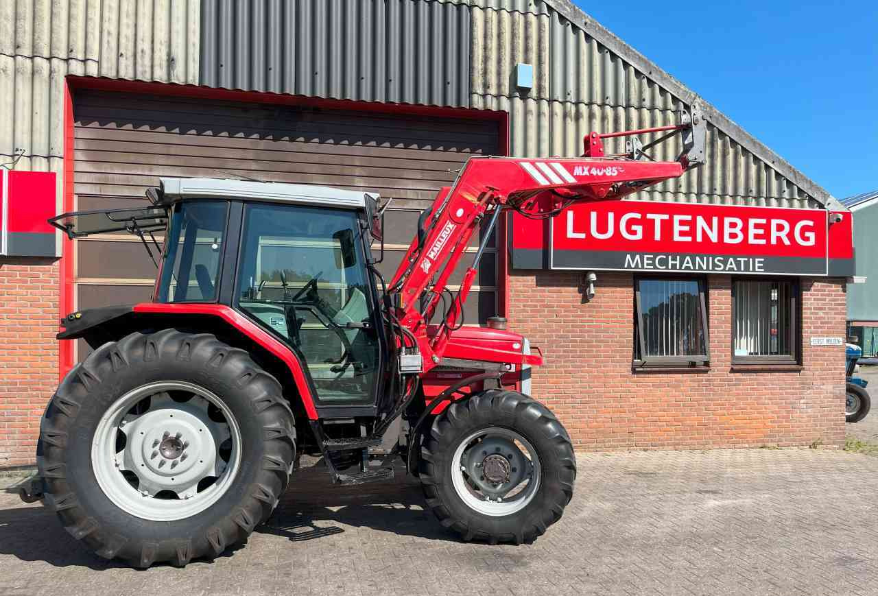 Massey Ferguson 6140 Dynashift met Mailleux voorlader tractoren *Verkocht/sold* - جرار: صورة 2 Massey Ferguson 6140 Dynashift met Mailleux voorlader tractoren *Verkocht/sold* - جرار: صورة 2