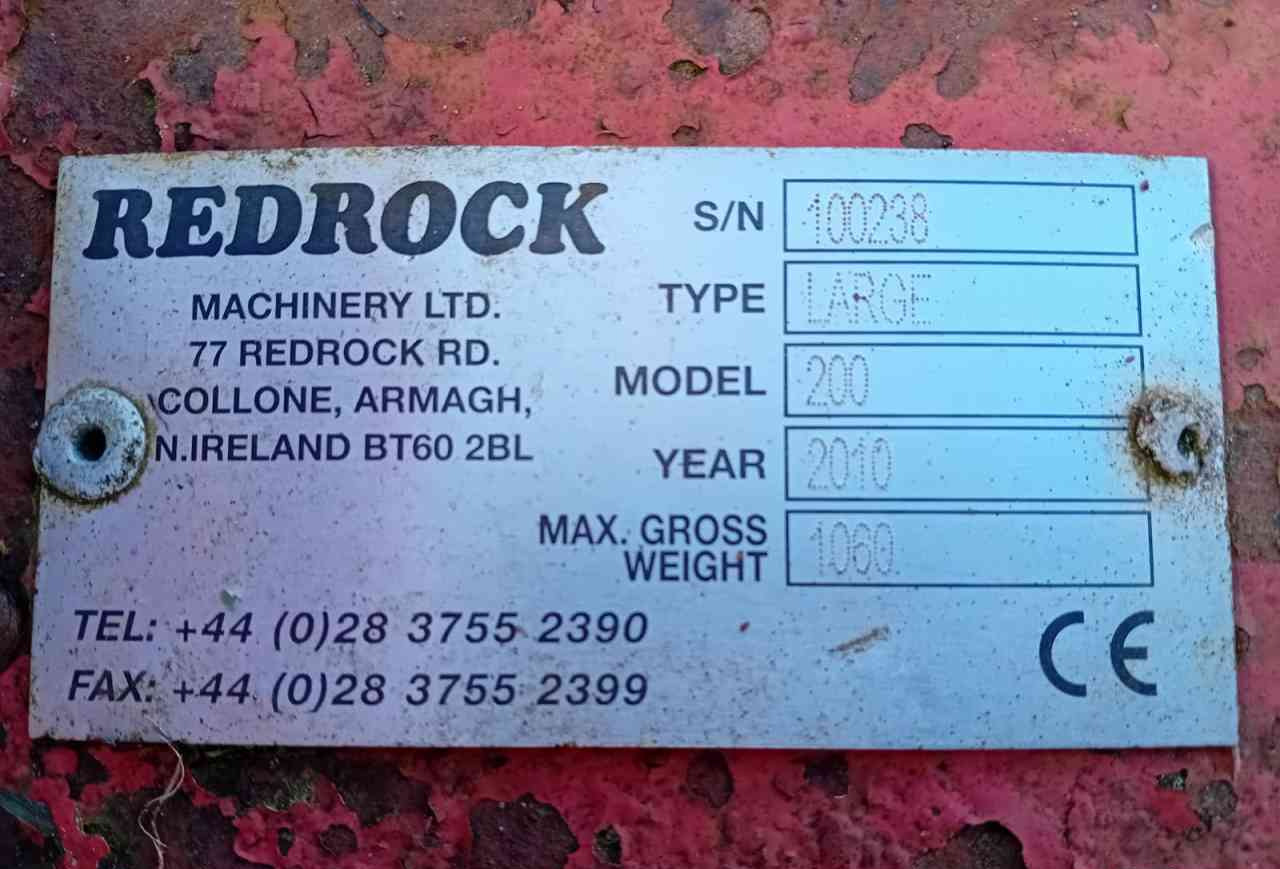 معدات السيلاج Redrock Alligator 200 Large kuilhapper, voermachines: صورة 6 معدات السيلاج Redrock Alligator 200 Large kuilhapper, voermachines: صورة 6