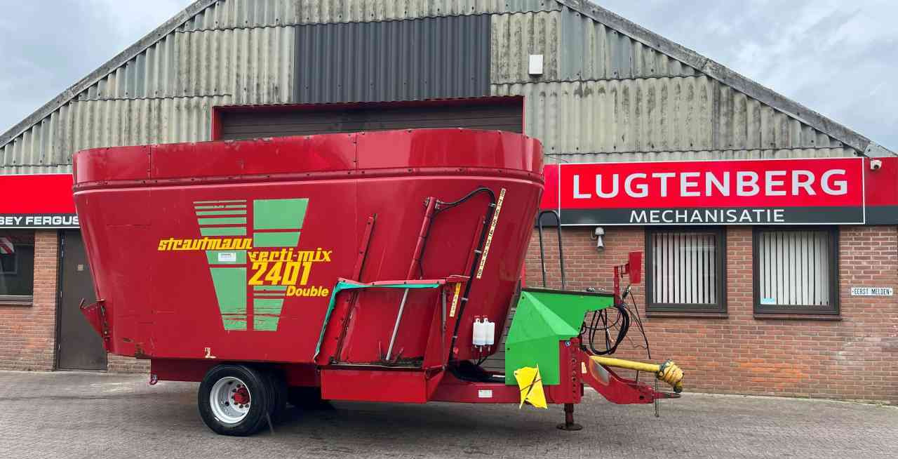 Strautmann Verti-Mix 2401 Voermengwagen, voerwagen, mixer, voermachines - عربة خلط الأعلاف: صورة 1 Strautmann Verti-Mix 2401 Voermengwagen, voerwagen, mixer, voermachines - عربة خلط الأعلاف: صورة 1