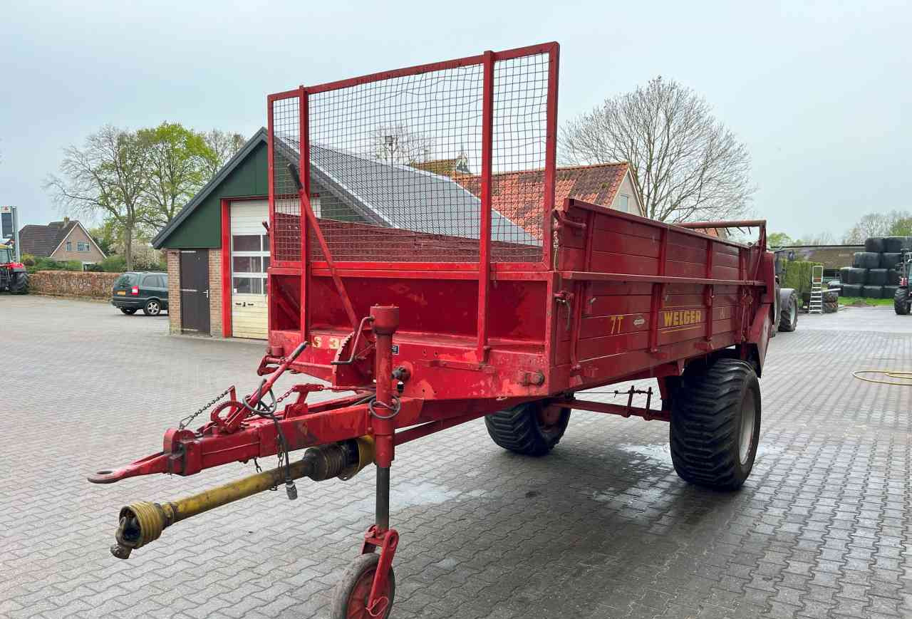 Welger LS 300 mestverspreider, mestwagen, meststrooier, vaste mest, mestverwerking - آلة رش السماد الطبيعي: صورة 3 Welger LS 300 mestverspreider, mestwagen, meststrooier, vaste mest, mestverwerking - آلة رش السماد الطبيعي: صورة 3