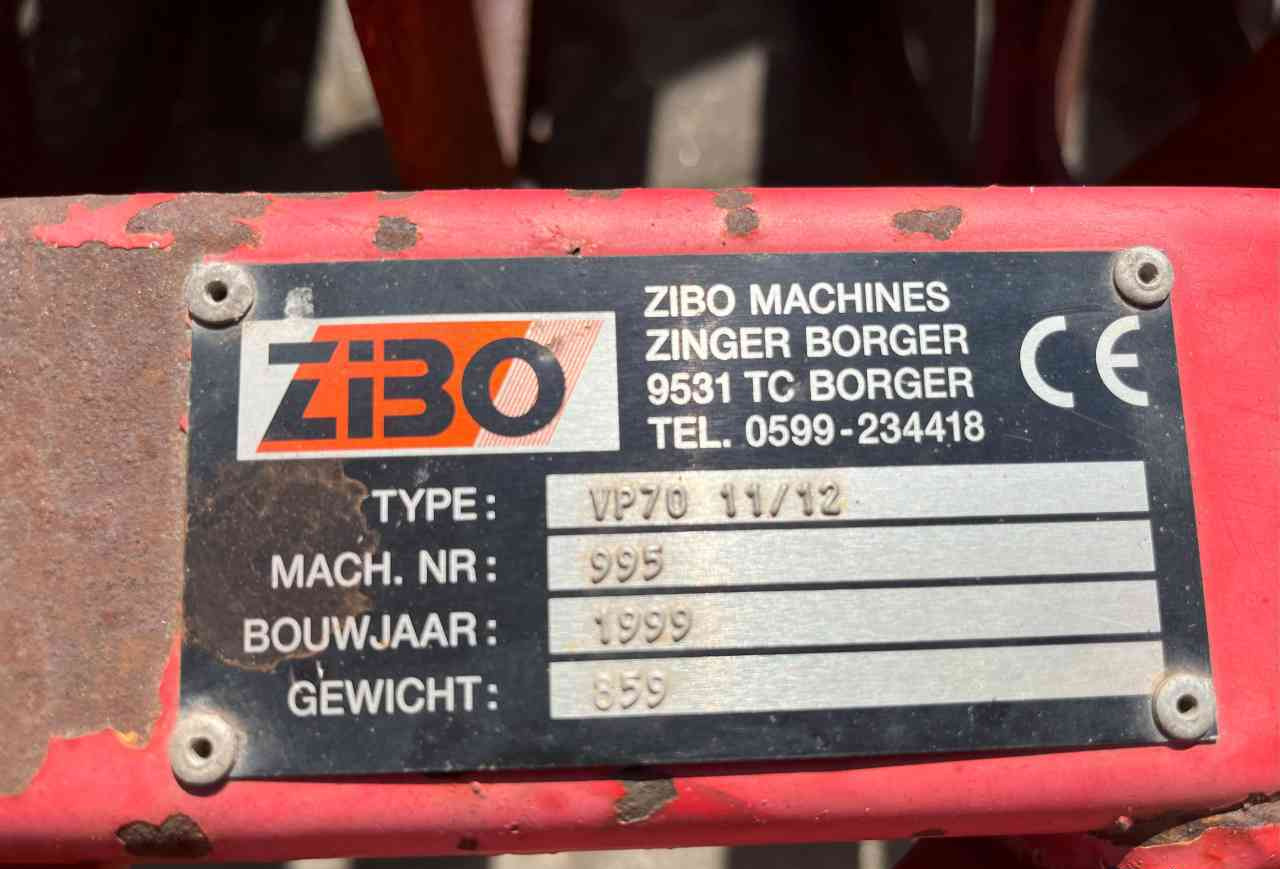 Zibo VP70 11/12 vorenpakker 2,50 m. grondbewerking - اسطوانة المزرعة: صورة 5 Zibo VP70 11/12 vorenpakker 2,50 m. grondbewerking - اسطوانة المزرعة: صورة 5
