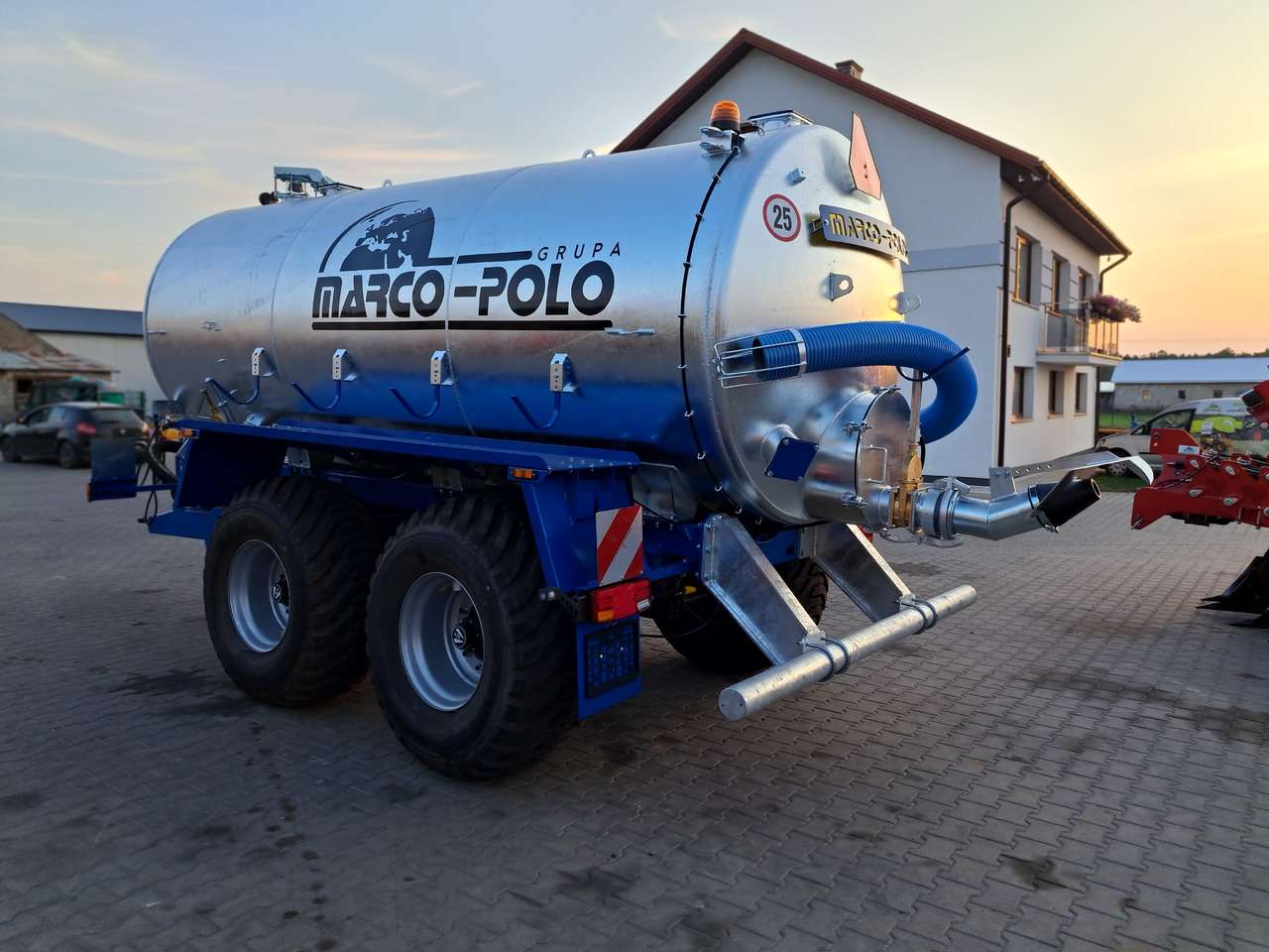 Marco-Polo MPR 12000 - صهريج السماد السائل: صورة 4 Marco-Polo MPR 12000 - صهريج السماد السائل: صورة 4