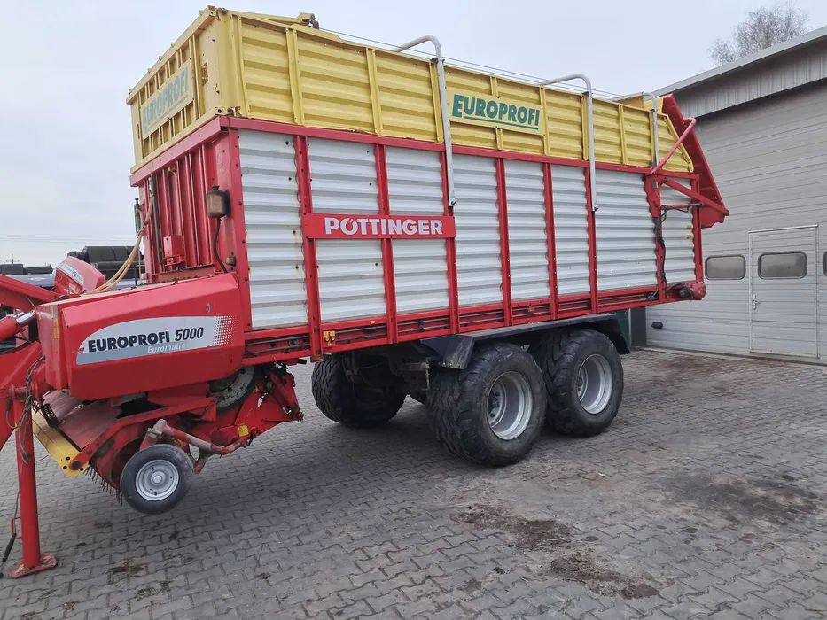 Przyczepa samozbierająca Pottinger Europrofi 5000 - عربة ذاتية التحميل: صورة 1 Przyczepa samozbierająca Pottinger Europrofi 5000 - عربة ذاتية التحميل: صورة 1
