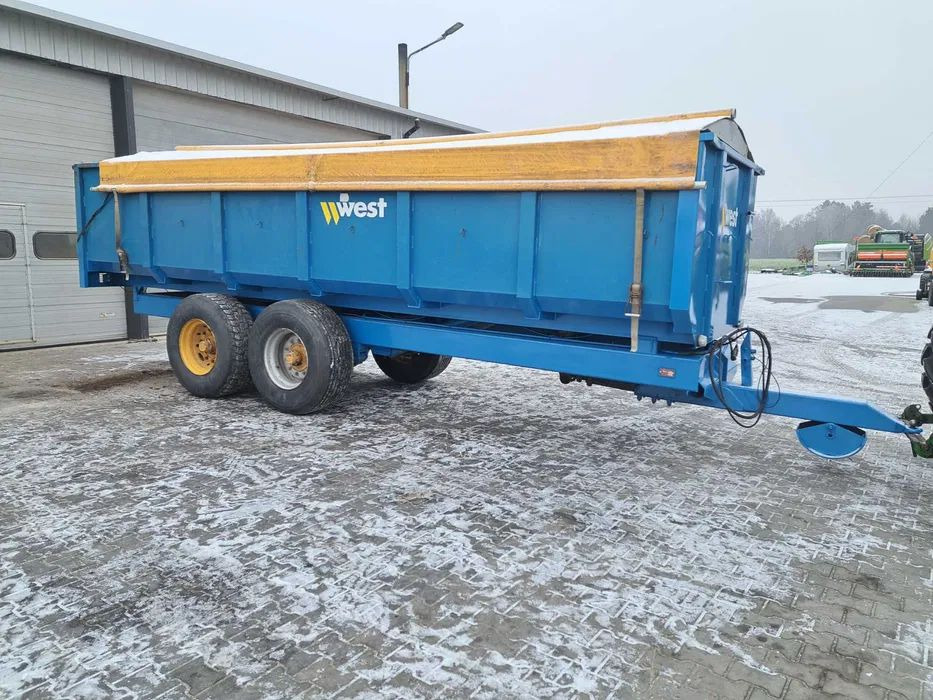 Przyczepa skorupowa WEST 14 ton - المقطورة الزراعية: صورة 4 Przyczepa skorupowa WEST 14 ton - المقطورة الزراعية: صورة 4