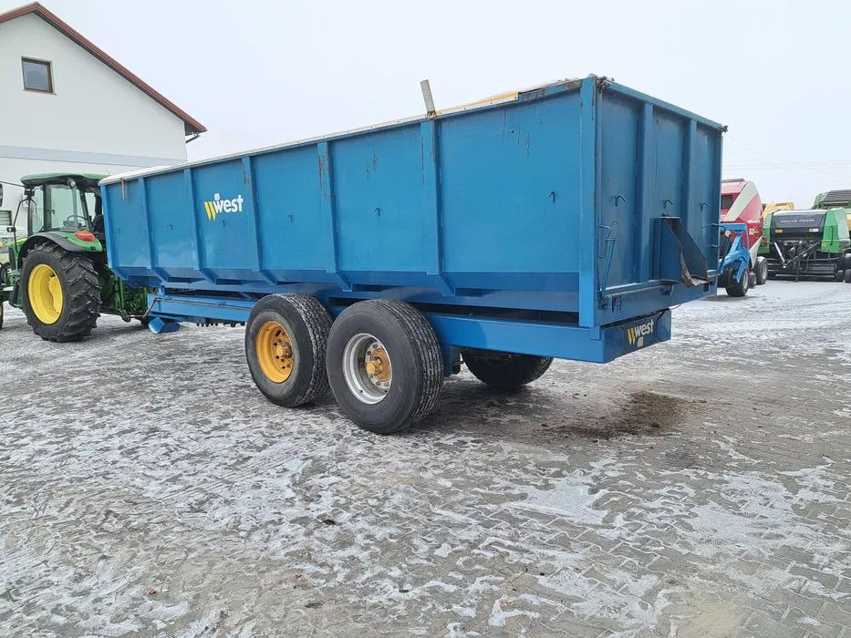 Przyczepa skorupowa WEST 14 ton - المقطورة الزراعية: صورة 2 Przyczepa skorupowa WEST 14 ton - المقطورة الزراعية: صورة 2
