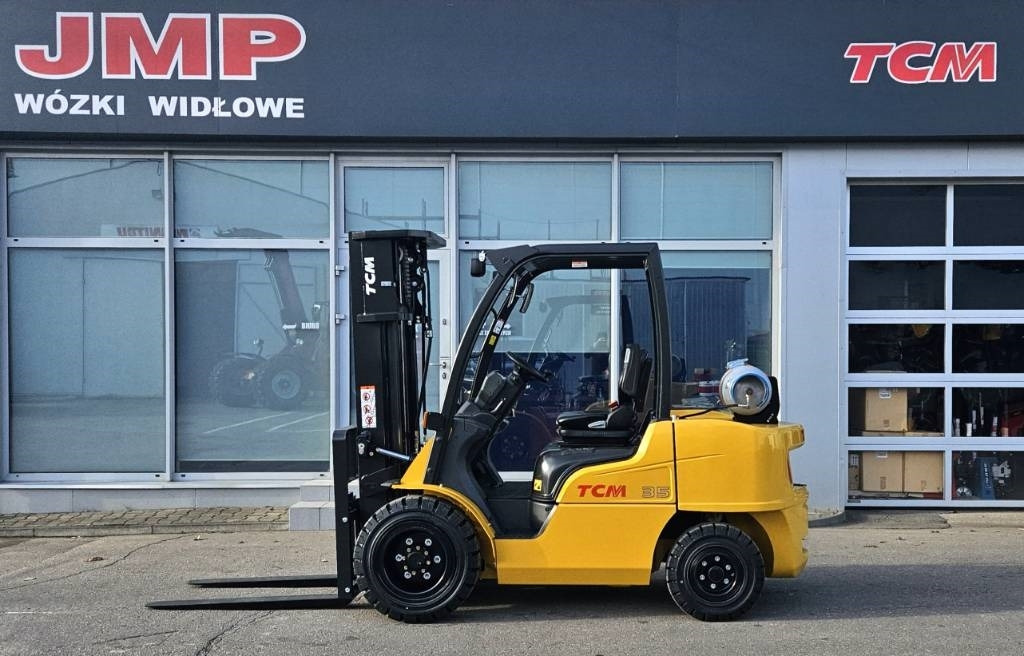 جديدة رافعة شوكية تعمل بالغاز TCM FGE35-E2 BRAND NEW TR4700mm: صورة 14