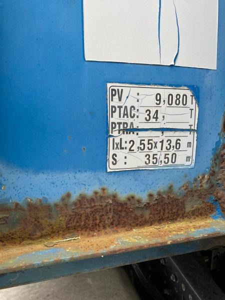Fruehauf GT TRAILOR - نصف مقطورة ستارة: صورة 5 Fruehauf GT TRAILOR - نصف مقطورة ستارة: صورة 5