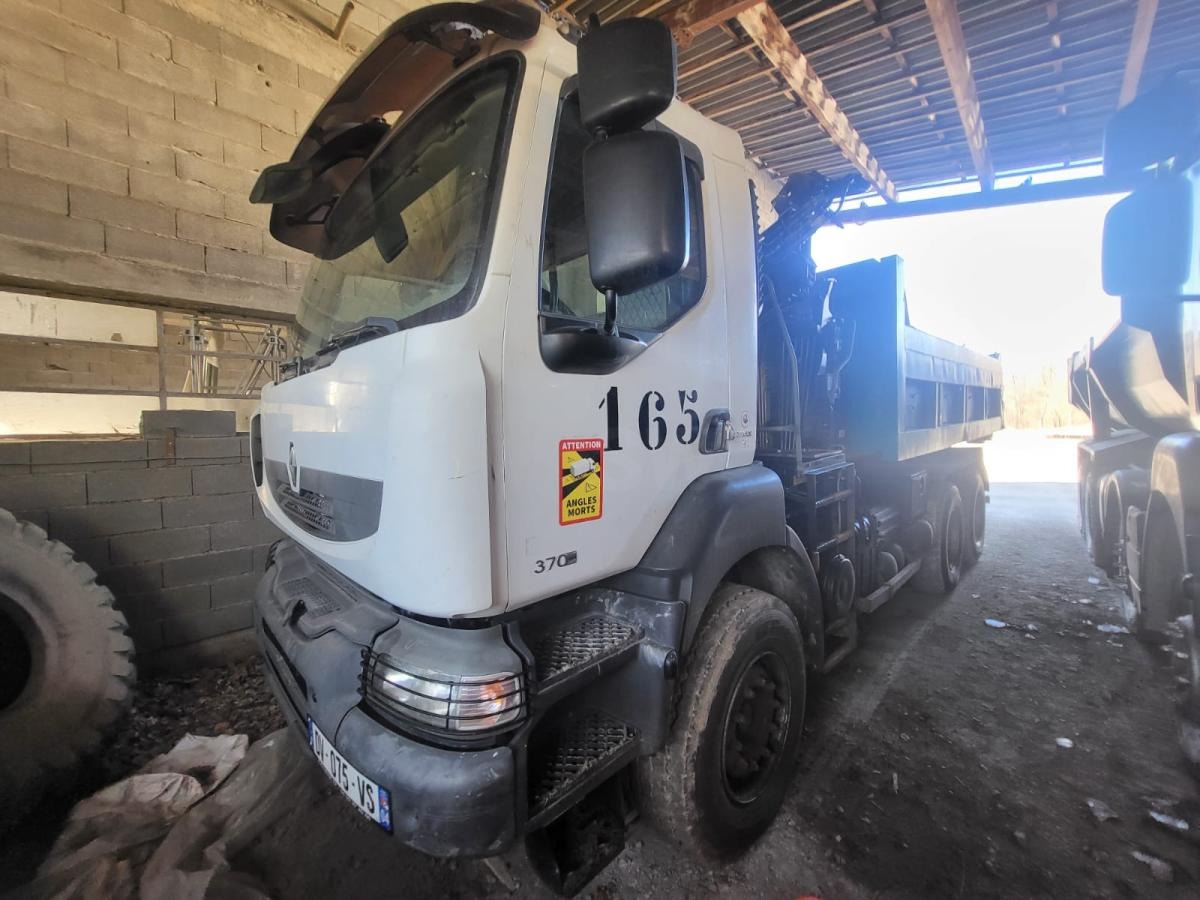 Renault 370.32 DXI - شاحنة قلاب, شاحنة كرين: صورة 2 Renault 370.32 DXI - شاحنة قلاب, شاحنة كرين: صورة 2
