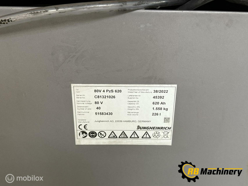 Jungheinrich EFG 425 K - رافعة شوكية: صورة 4 Jungheinrich EFG 425 K - رافعة شوكية: صورة 4