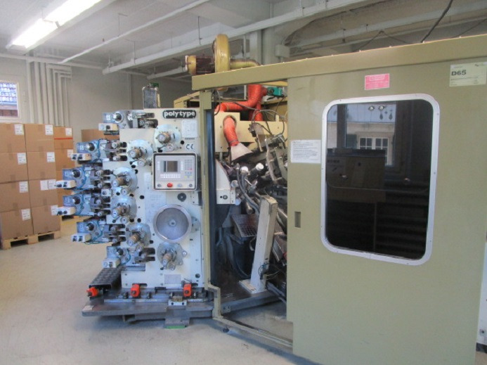 BECHERDRUCKMASCHINE POLYTYPE BDM65 - آلات الطباعة: صورة 1 BECHERDRUCKMASCHINE POLYTYPE BDM65 - آلات الطباعة: صورة 1