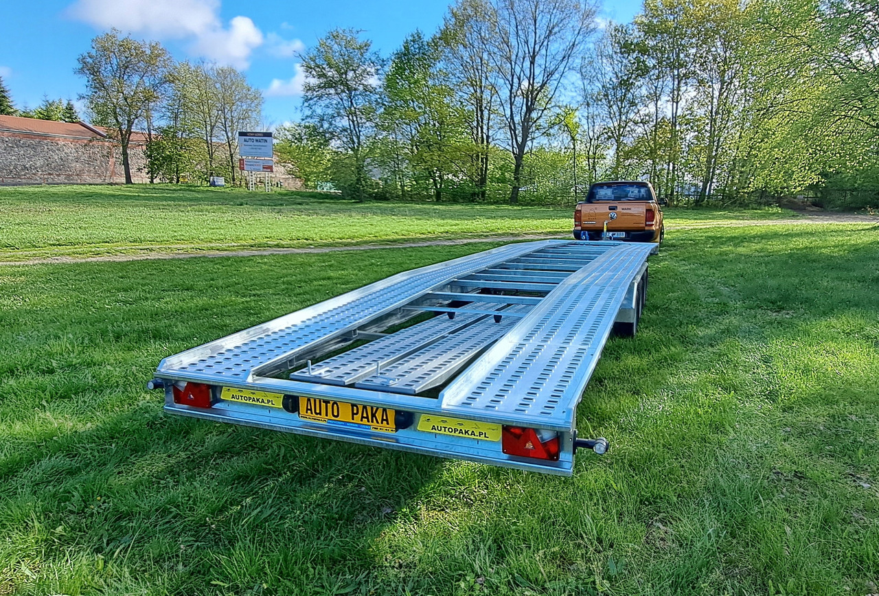LAWETA Z NAJAZDAMI NA 2 AUTA 8,5x2M DMC 3500, 3 OSIE / CAR TRANSPORTER WITH RAMPS FOR 2 CARS 8.5x2M DMC 3500, 3 AXLES - مقطورة شحن نقل السيارات: صورة 2 LAWETA Z NAJAZDAMI NA 2 AUTA 8,5x2M DMC 3500, 3 OSIE / CAR TRANSPORTER WITH RAMPS FOR 2 CARS 8.5x2M DMC 3500, 3 AXLES - مقطورة شحن نقل السيارات: صورة 2