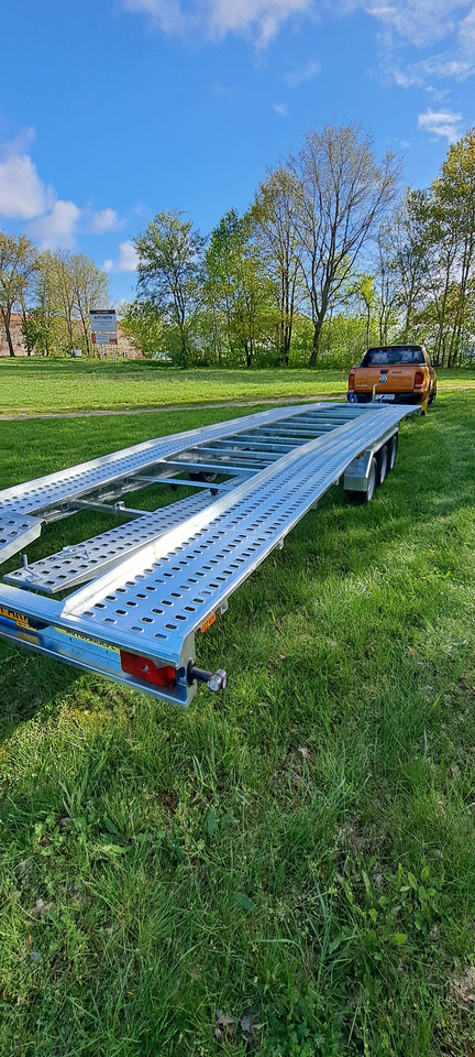 LAWETA Z NAJAZDAMI NA 2 AUTA 8,5x2M DMC 3500, 3 OSIE / CAR TRANSPORTER WITH RAMPS FOR 2 CARS 8.5x2M DMC 3500, 3 AXLES - مقطورة شحن نقل السيارات: صورة 4 LAWETA Z NAJAZDAMI NA 2 AUTA 8,5x2M DMC 3500, 3 OSIE / CAR TRANSPORTER WITH RAMPS FOR 2 CARS 8.5x2M DMC 3500, 3 AXLES - مقطورة شحن نقل السيارات: صورة 4