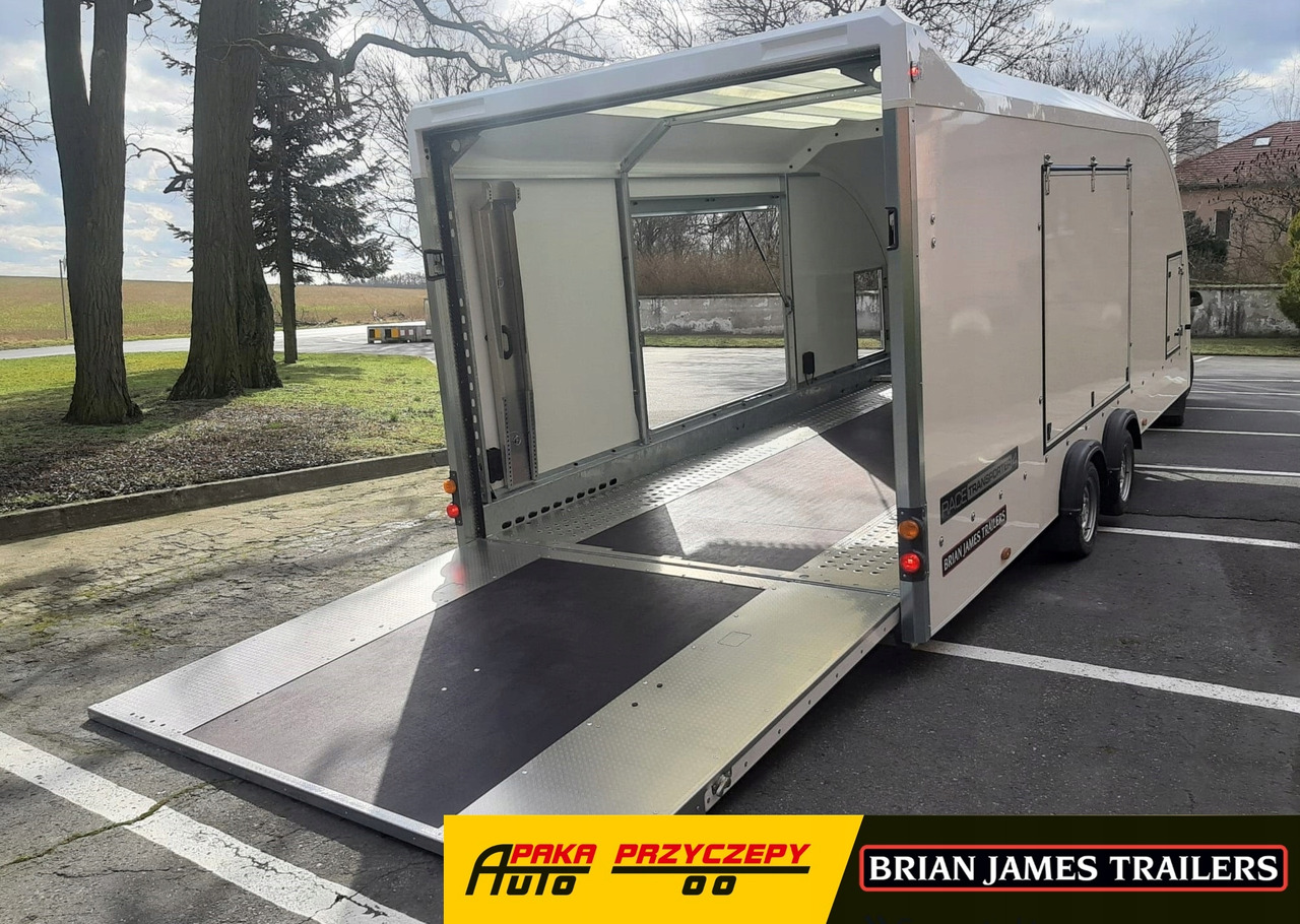 LAWETA ZAMKNIĘTA BJT RACE TRANSPORTER 4 - U NAS KOLOR CZARNY OD RĘKI / BJT RACE TRANSPORTER 4 CLOSED TRAILER - AVAILABLE IN BLACK NOW - مقطورة شحن نقل السيارات: صورة 5 LAWETA ZAMKNIĘTA BJT RACE TRANSPORTER 4 - U NAS KOLOR CZARNY OD RĘKI / BJT RACE TRANSPORTER 4 CLOSED TRAILER - AVAILABLE IN BLACK NOW - مقطورة شحن نقل السيارات: صورة 5