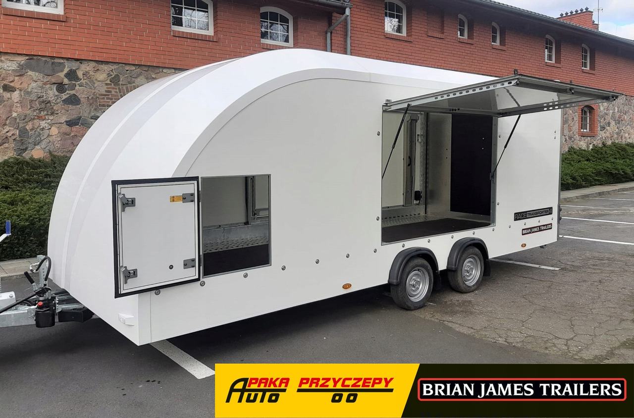 LAWETA ZAMKNIĘTA BJT RACE TRANSPORTER 4 - U NAS KOLOR CZARNY OD RĘKI / BJT RACE TRANSPORTER 4 CLOSED TRAILER - AVAILABLE IN BLACK NOW - مقطورة شحن نقل السيارات: صورة 3 LAWETA ZAMKNIĘTA BJT RACE TRANSPORTER 4 - U NAS KOLOR CZARNY OD RĘKI / BJT RACE TRANSPORTER 4 CLOSED TRAILER - AVAILABLE IN BLACK NOW - مقطورة شحن نقل السيارات: صورة 3