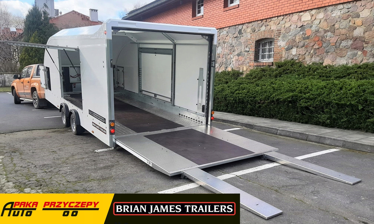 LAWETA ZAMKNIĘTA BJT RACE TRANSPORTER 4 - U NAS KOLOR CZARNY OD RĘKI / BJT RACE TRANSPORTER 4 CLOSED TRAILER - AVAILABLE IN BLACK NOW - مقطورة شحن نقل السيارات: صورة 4 LAWETA ZAMKNIĘTA BJT RACE TRANSPORTER 4 - U NAS KOLOR CZARNY OD RĘKI / BJT RACE TRANSPORTER 4 CLOSED TRAILER - AVAILABLE IN BLACK NOW - مقطورة شحن نقل السيارات: صورة 4