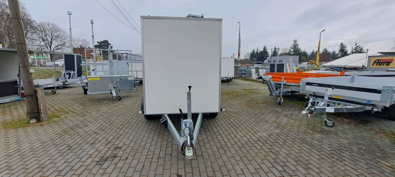 جديدة مقطورة صندوق مغلق PRZYCZEPA KONTENER CARGO 4 BOX 3x1,5 DMC 2700 / CARGO CONTAINER TRAILER 4 BOX 3x1.5 DMC 2700: صورة 6