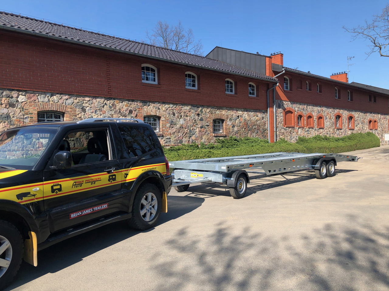 PRZYCZEPA LAWETA DO AUT DŁUŻYCA OBROTNICA 8,5M / CAR TRANSPORTER TRAILER WITH ROTARY 8.5M - مقطورة شحن نقل السيارات: صورة 2 PRZYCZEPA LAWETA DO AUT DŁUŻYCA OBROTNICA 8,5M / CAR TRANSPORTER TRAILER WITH ROTARY 8.5M - مقطورة شحن نقل السيارات: صورة 2