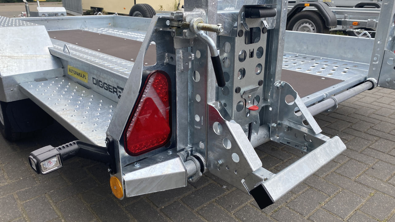 PRZYCZEPA LAWETA DO MINIKOPARKI BUDOWLANA  280x130 CM, DMC 2700 / CONSTRUCTION MINI EXCAVATOR TRANSPORTER TRAILER 280x130 CM, DMC 2700 KG - مقطورة لنقل المعدات: صورة 2 PRZYCZEPA LAWETA DO MINIKOPARKI BUDOWLANA  280x130 CM, DMC 2700 / CONSTRUCTION MINI EXCAVATOR TRANSPORTER TRAILER 280x130 CM, DMC 2700 KG - مقطورة لنقل المعدات: صورة 2