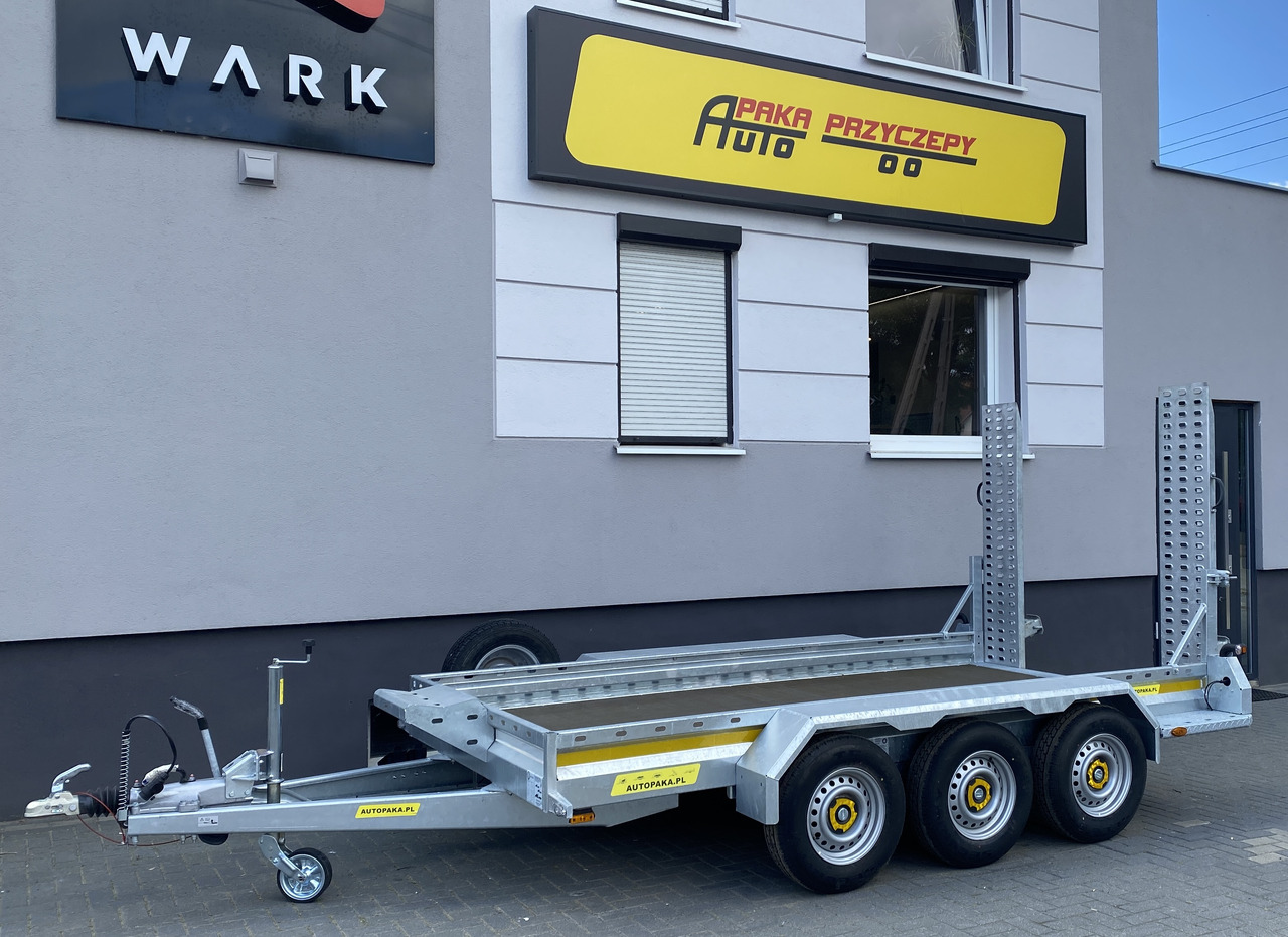 PRZYCZEPA LAWETA DO MINIKOPARKI KOPARKI 3 OSIE / MINI EXCAVATOR TRANSPORTER TRAILER 3 AXLES - مقطورة لنقل المعدات: صورة 4 PRZYCZEPA LAWETA DO MINIKOPARKI KOPARKI 3 OSIE / MINI EXCAVATOR TRANSPORTER TRAILER 3 AXLES - مقطورة لنقل المعدات: صورة 4