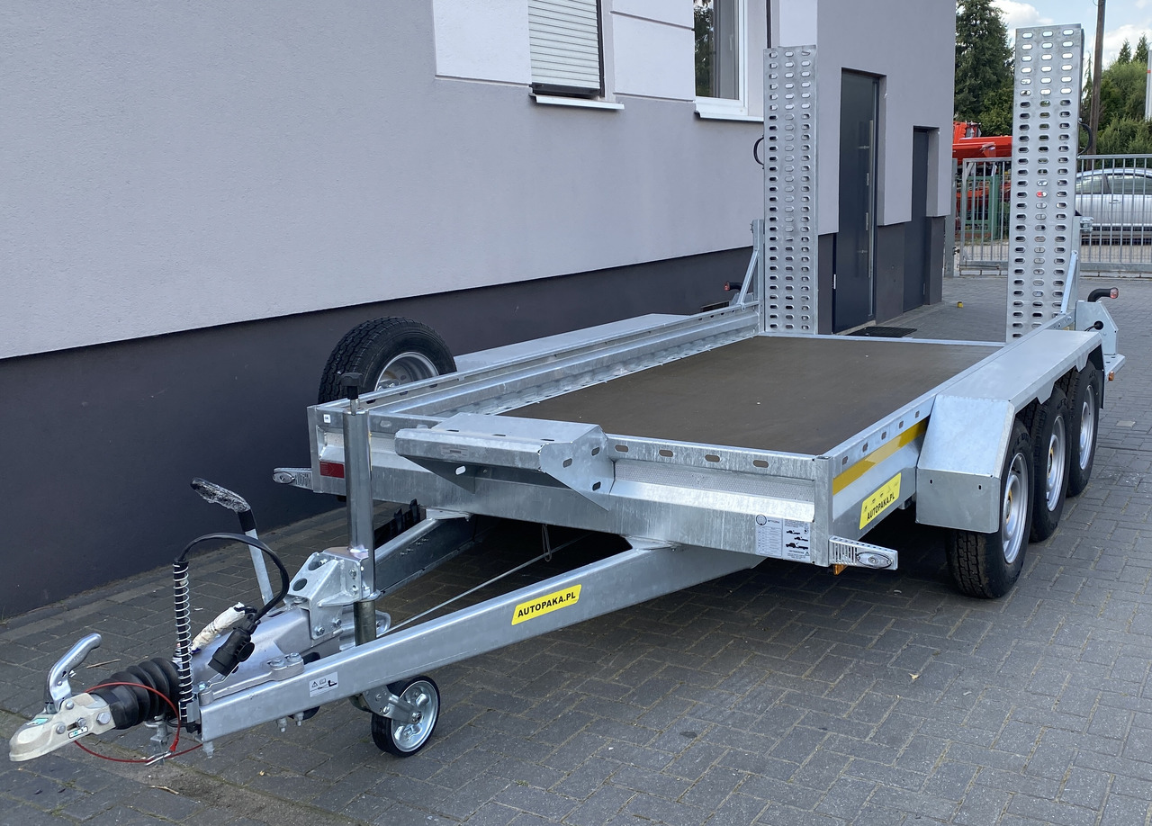 PRZYCZEPA LAWETA DO MINIKOPARKI KOPARKI 3 OSIE / MINI EXCAVATOR TRANSPORTER TRAILER 3 AXLES - مقطورة لنقل المعدات: صورة 5 PRZYCZEPA LAWETA DO MINIKOPARKI KOPARKI 3 OSIE / MINI EXCAVATOR TRANSPORTER TRAILER 3 AXLES - مقطورة لنقل المعدات: صورة 5