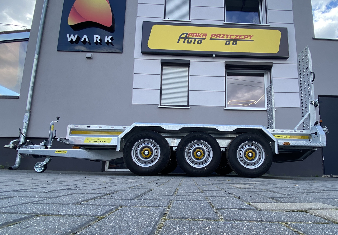 PRZYCZEPA LAWETA DO MINIKOPARKI KOPARKI 3 OSIE / MINI EXCAVATOR TRANSPORTER TRAILER 3 AXLES - مقطورة لنقل المعدات: صورة 2 PRZYCZEPA LAWETA DO MINIKOPARKI KOPARKI 3 OSIE / MINI EXCAVATOR TRANSPORTER TRAILER 3 AXLES - مقطورة لنقل المعدات: صورة 2