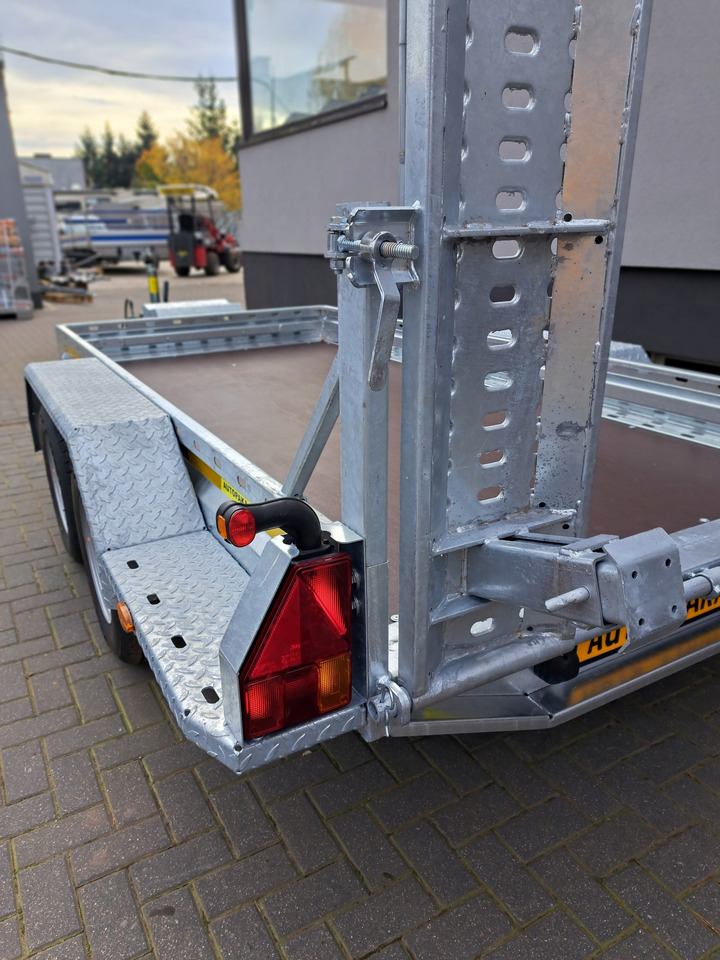جديدة مقطورة لنقل المعدات PRZYCZEPA LAWETA DO MINIKOPARKI Z NAJAZDAMI STALOWYMI, DMC 2700 KG / MINI EXCAVATOR TRANSPORTER TRAILER WITH STEEL RAMPS, DMC 2700 KG: صورة 7