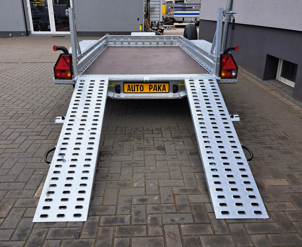 جديدة مقطورة لنقل المعدات PRZYCZEPA LAWETA DO MINIKOPARKI Z NAJAZDAMI STALOWYMI, DMC 2700 KG / MINI EXCAVATOR TRANSPORTER TRAILER WITH STEEL RAMPS, DMC 2700 KG: صورة 8