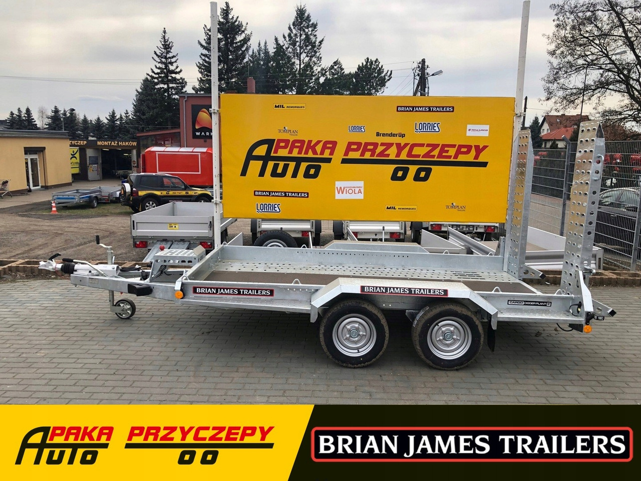 PRZYCZEPA LAWETA KOPARKI MINIKOPARKI 3500KG 370CM / EXCAVATOR MINI EXCAVATOR TRANSPORTER TRAILER 3500KG 370CM - مقطورة لنقل المعدات: صورة 2 PRZYCZEPA LAWETA KOPARKI MINIKOPARKI 3500KG 370CM / EXCAVATOR MINI EXCAVATOR TRANSPORTER TRAILER 3500KG 370CM - مقطورة لنقل المعدات: صورة 2