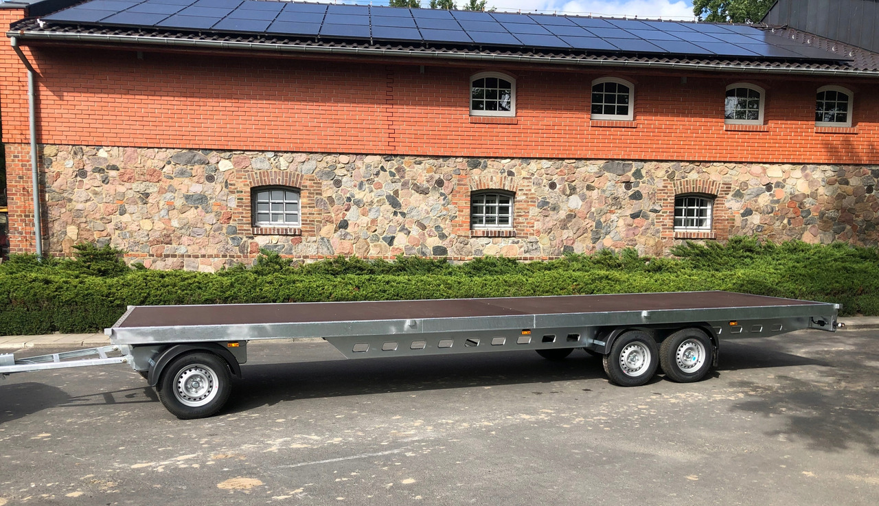 PRZYCZEPA OBROTNICA PLATFORMA 8m 3500 KG / TURNTABLE PLATFORM TRAILER 8m 3500 KG - مقطورات مسطحة: صورة 2 PRZYCZEPA OBROTNICA PLATFORMA 8m 3500 KG / TURNTABLE PLATFORM TRAILER 8m 3500 KG - مقطورات مسطحة: صورة 2