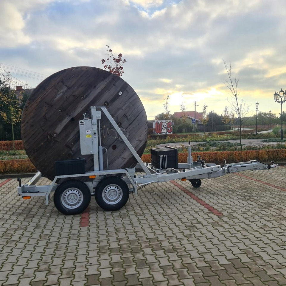 PRZYCZEPA SŁUPOWA KABLOWA PRZEWÓZ KABLI 3500 KG / POLE CABLE TRAILER FOR CABLE TRANSPORT 3500 KG - مقطورة بكرة الكابل: صورة 5 PRZYCZEPA SŁUPOWA KABLOWA PRZEWÓZ KABLI 3500 KG / POLE CABLE TRAILER FOR CABLE TRANSPORT 3500 KG - مقطورة بكرة الكابل: صورة 5