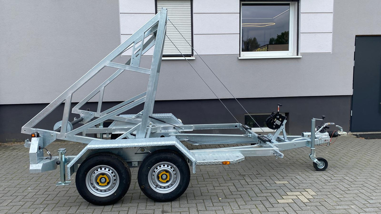 PRZYCZEPA WARK KABLOWA POD BĘBEN KABLOWY DMC 2700KG / WARK Cable Trailer for Cable Drum DMC 2700KG - مقطورة بكرة الكابل: صورة 4 PRZYCZEPA WARK KABLOWA POD BĘBEN KABLOWY DMC 2700KG / WARK Cable Trailer for Cable Drum DMC 2700KG - مقطورة بكرة الكابل: صورة 4