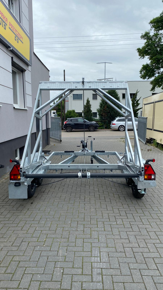 PRZYCZEPA WARK KABLOWA Z WCIĄGARKĄ RĘCZNĄ, DMC 3500 KG / WARK Cable Trailer with Manual Winch, DMC 3500 KG - مقطورة بكرة الكابل: صورة 2 PRZYCZEPA WARK KABLOWA Z WCIĄGARKĄ RĘCZNĄ, DMC 3500 KG / WARK Cable Trailer with Manual Winch, DMC 3500 KG - مقطورة بكرة الكابل: صورة 2