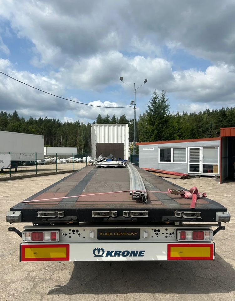 Krone SD FIRANKA / PLATFORMA / USZKODZONA ZABUDOWA / 2019 ROK !! - نصف مقطورة مسطحة: صورة 5 Krone SD FIRANKA / PLATFORMA / USZKODZONA ZABUDOWA / 2019 ROK !! - نصف مقطورة مسطحة: صورة 5