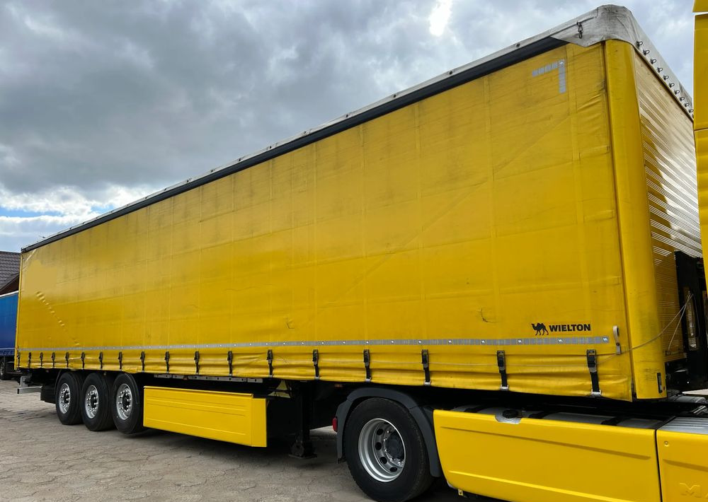 Wielton NS3K FIRANKA / STANDARD / OŚ PODNOSZONA / KOSZ PALETOWY / 2019 ROK !! - نصف مقطورة ستارة: صورة 2 Wielton NS3K FIRANKA / STANDARD / OŚ PODNOSZONA / KOSZ PALETOWY / 2019 ROK !! - نصف مقطورة ستارة: صورة 2