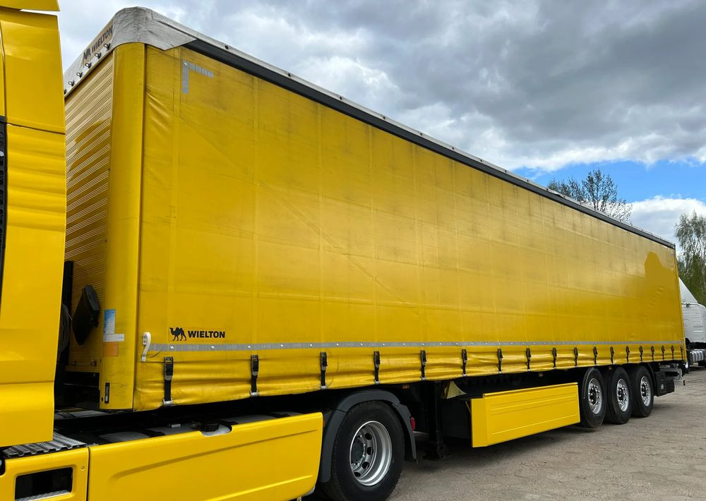Wielton NS3K FIRANKA / STANDARD / OŚ PODNOSZONA / KOSZ PALETOWY / 2019 ROK !! - نصف مقطورة ستارة: صورة 1 Wielton NS3K FIRANKA / STANDARD / OŚ PODNOSZONA / KOSZ PALETOWY / 2019 ROK !! - نصف مقطورة ستارة: صورة 1