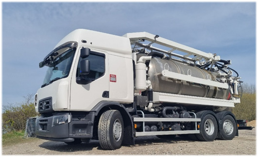 RENAULT D - Wide 6x2*4 - شاحنة الشفط: صورة 2 RENAULT D - Wide 6x2*4 - شاحنة الشفط: صورة 2