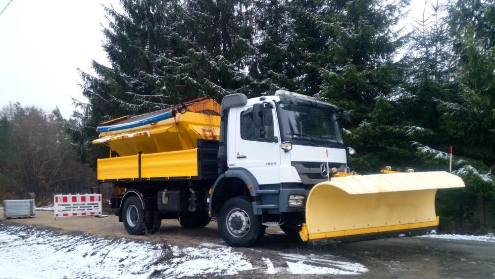 Mercedes-Benz Axor 1824 - جرافة ثلج: صورة 2 Mercedes-Benz Axor 1824 - جرافة ثلج: صورة 2
