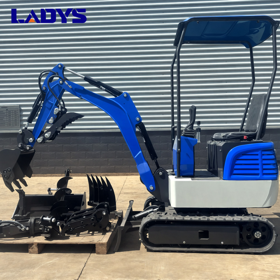 LADYS DY12Pro Mini Excavator Kubota Engine Euro 5/EPA/CE Mini Excavator Digger Miniexcavadora Mini Excavator For Sale - حفار زحاف: صورة 1 LADYS DY12Pro Mini Excavator Kubota Engine Euro 5/EPA/CE Mini Excavator Digger Miniexcavadora Mini Excavator For Sale - حفار زحاف: صورة 1