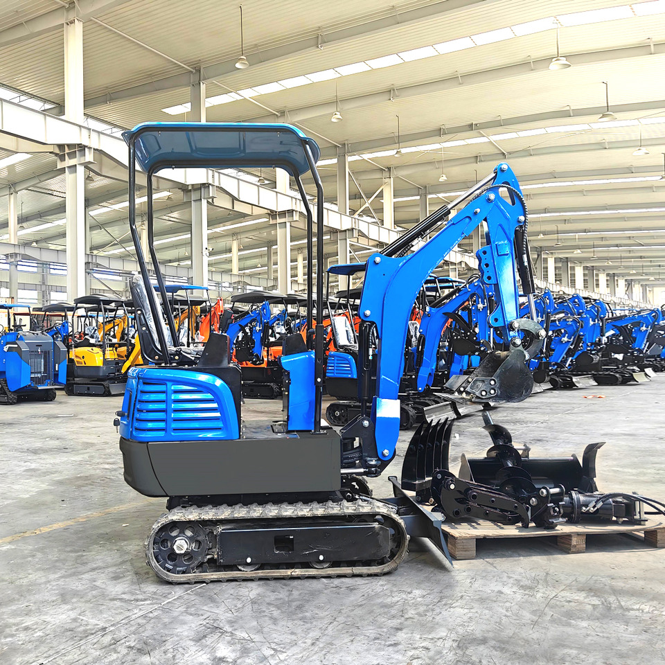 LEZUM DY12E Factory Sale Home Farm Mini Digger Excavators Two-sided Hybrid Electronic Pilot Electric Remote Control Mini Digger Excavator - حفارة مُصَّغرة: صورة 3 LEZUM DY12E Factory Sale Home Farm Mini Digger Excavators Two-sided Hybrid Electronic Pilot Electric Remote Control Mini Digger Excavator - حفارة مُصَّغرة: صورة 3