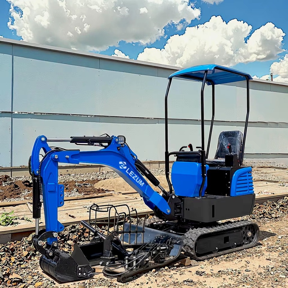 LEZUM DY12E Factory Sale Home Farm Mini Digger Excavators Two-sided Hybrid Electronic Pilot Electric Remote Control Mini Digger Excavator - حفارة مُصَّغرة: صورة 2 LEZUM DY12E Factory Sale Home Farm Mini Digger Excavators Two-sided Hybrid Electronic Pilot Electric Remote Control Mini Digger Excavator - حفارة مُصَّغرة: صورة 2