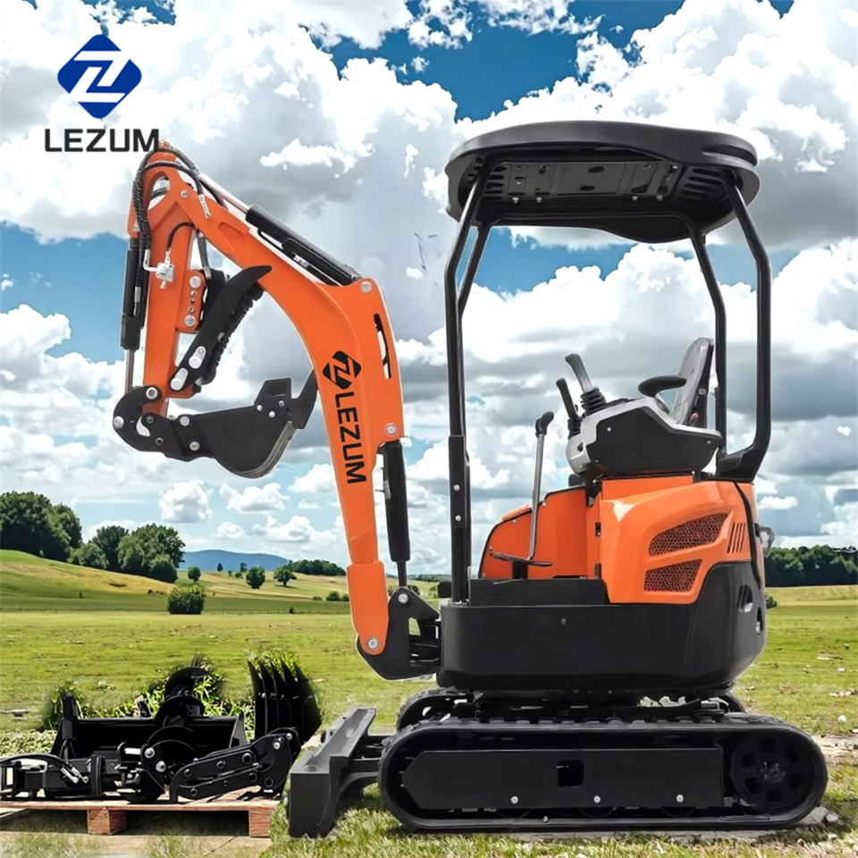 LEZUM Free Shipping Mini Excavator Bagger Pelle Miniexcavadora 1 2 3.5  Ton CE/EPA/EURO 5  Kubota Engine Diesel/Electric Mini Excavators For Sale - حفار زحاف: صورة 5 LEZUM Free Shipping Mini Excavator Bagger Pelle Miniexcavadora 1 2 3.5  Ton CE/EPA/EURO 5  Kubota Engine Diesel/Electric Mini Excavators For Sale - حفار زحاف: صورة 5