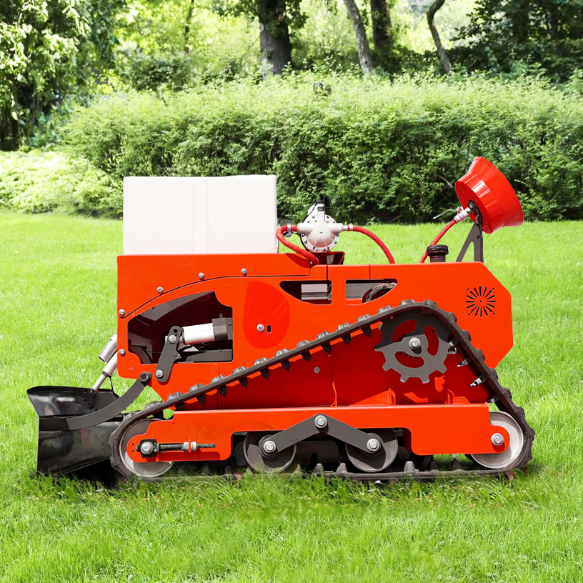 LEZUM LD1000 Multi-function remote control lawn mower Track crawler gasoline gas All-terrain Agricultural Sprayers Pesticide spraying lawn mower for sale - جزازة أعشاب الحدائق: صورة 2 LEZUM LD1000 Multi-function remote control lawn mower Track crawler gasoline gas All-terrain Agricultural Sprayers Pesticide spraying lawn mower for sale - جزازة أعشاب الحدائق: صورة 2