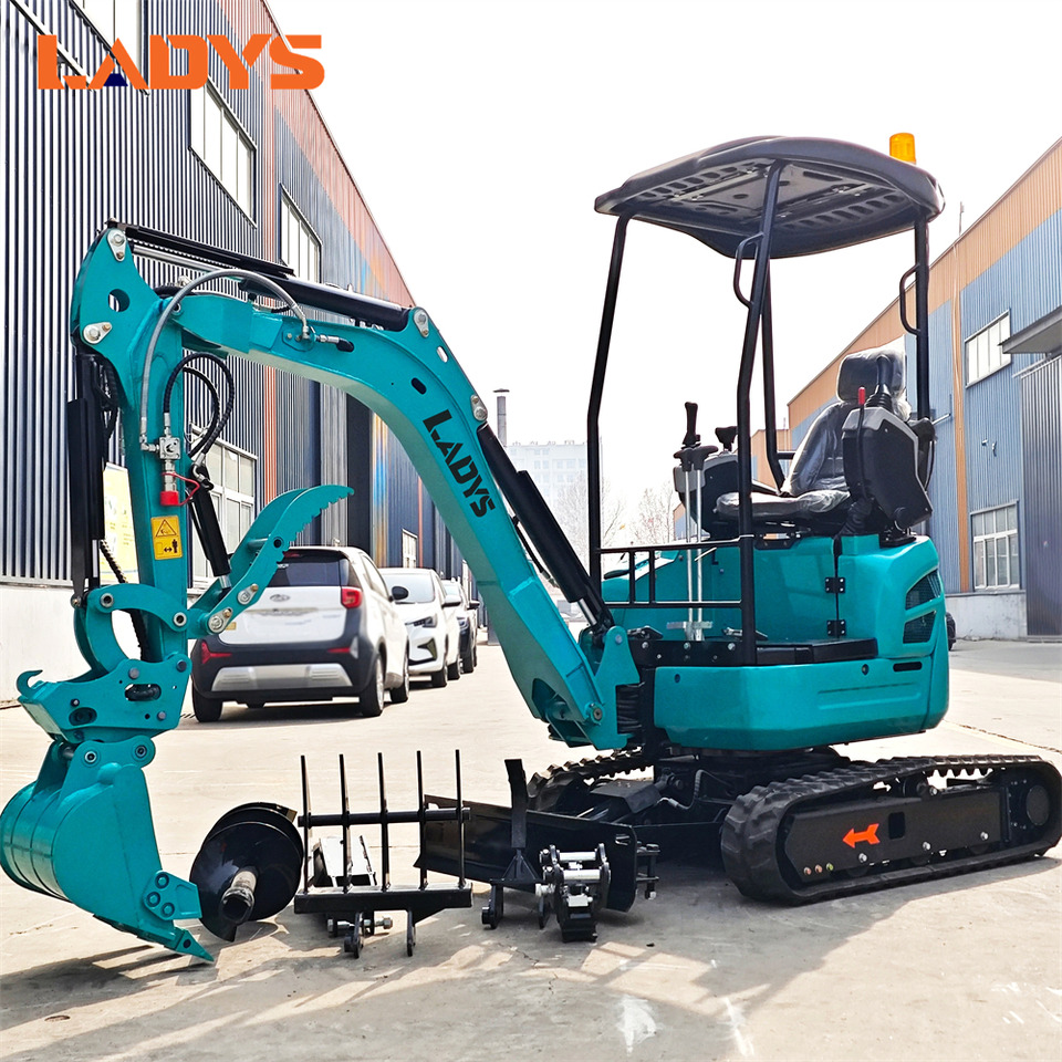 جديدة حفارة مُصَّغرة LADYS DY20T Mini Excavator Euro 5/Epa Engine Kubota Mini Excavator For Sale: صورة 6