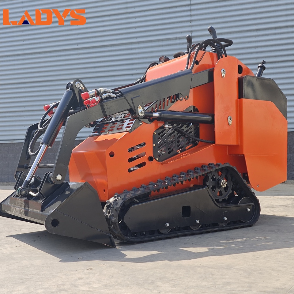 LADYS Free Shipping Mini Skid Steer Loader Compact Track Electric/Diesel Chinese Mini Skid Steer Loader For Sale With Mini Skid Steer Attachments 4 In 1 Bucket - شيول صغير: صورة 3 LADYS Free Shipping Mini Skid Steer Loader Compact Track Electric/Diesel Chinese Mini Skid Steer Loader For Sale With Mini Skid Steer Attachments 4 In 1 Bucket - شيول صغير: صورة 3