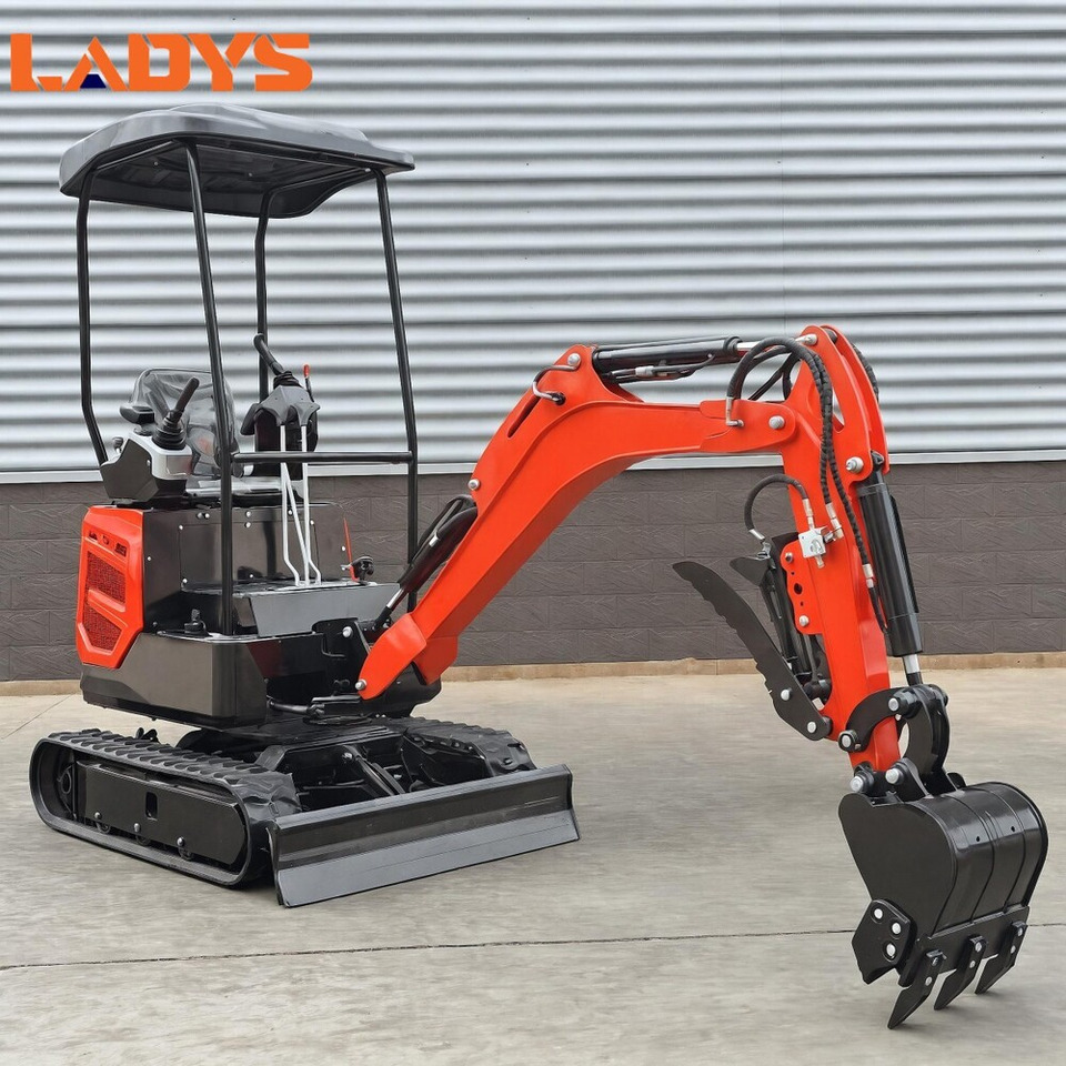 LADYS Mini Excavator Digger Miniexcavadora EPA Kubota Engine Chinese LADYS DY18 Mini Excavator For Sale With Mini Excavator Attachment Set - حفارة مُصَّغرة: صورة 5 LADYS Mini Excavator Digger Miniexcavadora EPA Kubota Engine Chinese LADYS DY18 Mini Excavator For Sale With Mini Excavator Attachment Set - حفارة مُصَّغرة: صورة 5