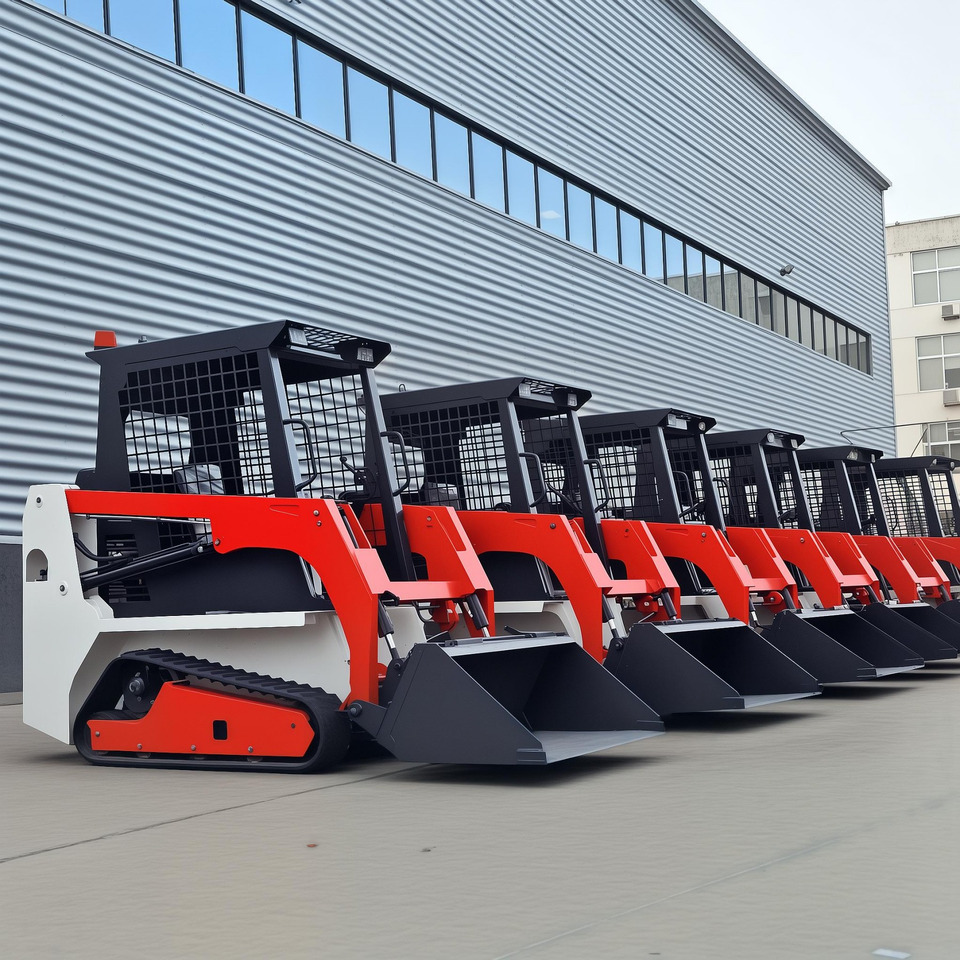 LEZUM LA670 Mini Small Skid Steer Loader Compact Track Diesel Mini Skid Steer Loader For Sale With Small Mini Skid Steer Attachments 4 In 1 Bucket - شيول صغير: صورة 5 LEZUM LA670 Mini Small Skid Steer Loader Compact Track Diesel Mini Skid Steer Loader For Sale With Small Mini Skid Steer Attachments 4 In 1 Bucket - شيول صغير: صورة 5