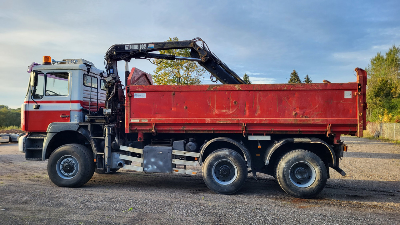 MAN 33.414 6X6 HIAB 102 33.414 - شاحنة قلاب: صورة 5 MAN 33.414 6X6 HIAB 102 33.414 - شاحنة قلاب: صورة 5