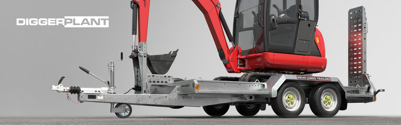 BRIAN JAMES TRAILERS Digger Plant - مقطورة لنقل المعدات: صورة 1 BRIAN JAMES TRAILERS Digger Plant - مقطورة لنقل المعدات: صورة 1