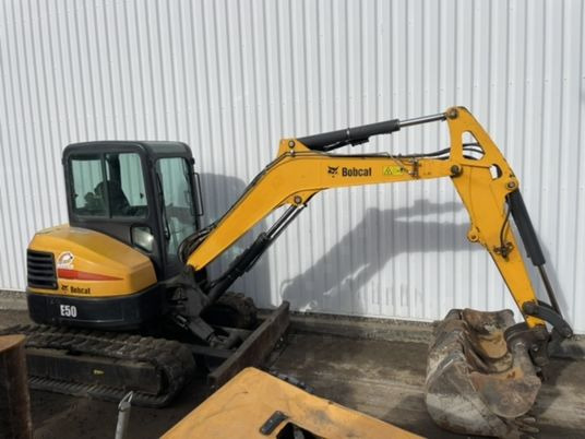 Bobcat E50 cabine - حفارة مُصَّغرة: صورة 4 Bobcat E50 cabine - حفارة مُصَّغرة: صورة 4